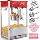 Popcorn Popper Machine Countertop Popcorn Maker 1615W 16 Oz Red