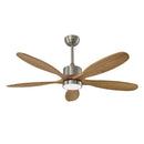 52' Ceiling Fan with Lights Quiet DC Motor  Ceiling Fans 6 Speed Levels,Reversible Ceiling Fan, for Patio Living Room, Bedroom