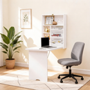 Premium Look Convertible Writing Desk,Wall Mounted Design Office Desk,Floating Gaming Desk,Timeless Style Computer Desk(Only including Office Desk)