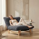 Bean bag chair for Adults ,Accent Armless Lazy Sofa, Casual Single Sofa, Corduroy Fabric, For Living Room And Bedroom , With Backrest, Single Seat