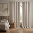 2 Pieces 52x84' 100% Polyester Total Blackout Window Panel,Neutral