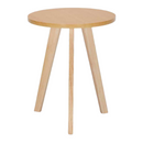 Solid Wood Frame with MDF Top, Modern Accent Table