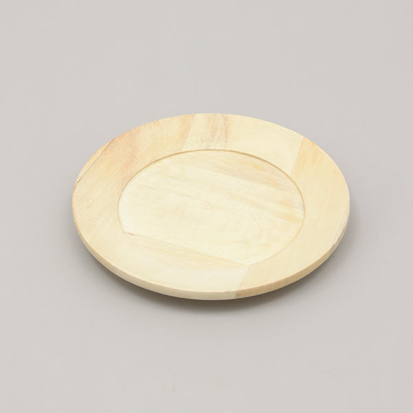 Handcrafted 13' Wood Charger Plate Wooden Dinning Placemat Artisan Wood Tableware