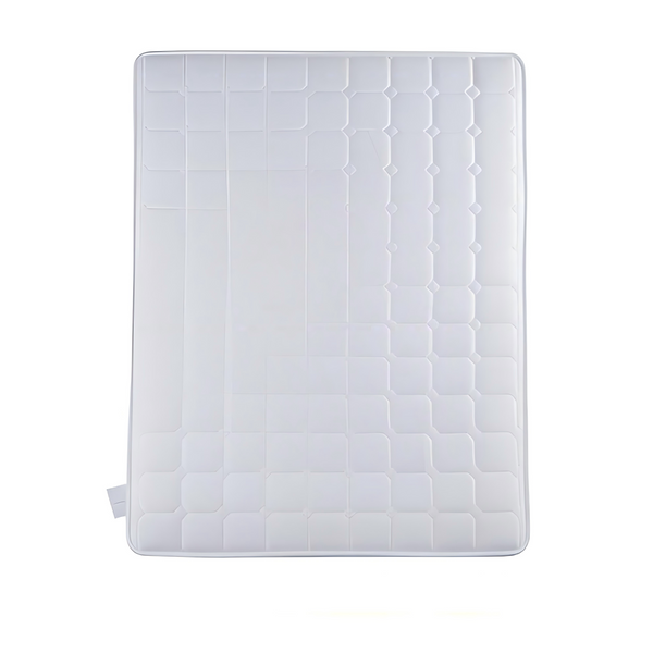 Full Mattress, 10 Inch Innerspring Hybrid with Gel Foam for Motion Isolation, Pressure Relief & Edge Support, White, Foam+Spring, 75x54x10 inches