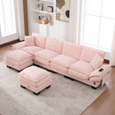 Sectional Cloud Modular Sofa,Deep Seat Sofa, Corduroy Sofa,Comfy Upholstered Furniture for Living Room, Apartment, Studio, Office,Having Multiple Combinations
