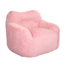 Beanbag Chair, Beanbag Sofa Chair with Armrests Stuffed High-Density Foam, Lazy Sofa Comfy Chairs Beanbag Chair for Adults in Living Room, Bedroom Reading