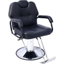 Hair Stylist All Purpose Barber Chair for Barbershop Salon Chair,Heavy Duty Hydraulic Barber Chair Spa Furniture Shampoo Reclining Extra Wider Seat Beauty Hair Salon Equipment