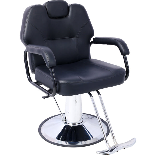 Hair Stylist All Purpose Barber Chair for Barbershop Salon Chair,Heavy Duty Hydraulic Barber Chair Spa Furniture Shampoo Reclining Extra Wider Seat Beauty Hair Salon Equipment