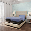 Refresh 12 inch Flex Top Memory Foam Hybrid Mattress and Adjustable Base Bundle, Queen Size