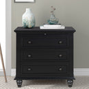 U_STYLE 27.6'' Painted Nightstand with pull-out tray, Fashion Bedside Cabinet with 3 Drawers, Minimalist Sofa Side Table with rubber legs and Metal handle for Bedroom Sofa Couch Office