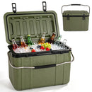 25 Quart Green Cooler, Ultra-Light Insulated Ice Chest – Heavy-Duty Hard Shell Cooler with 5-7Days Ice Retention for Camping, Tailgating, Job Site & Outdoor Adventures