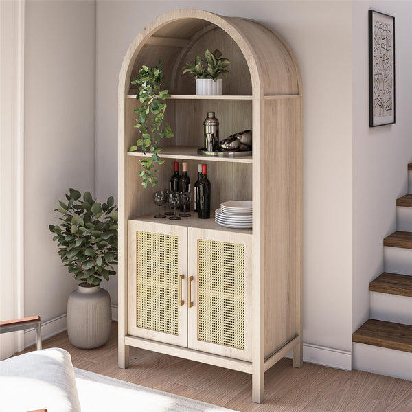 Anaya Arched Storage Cabinet