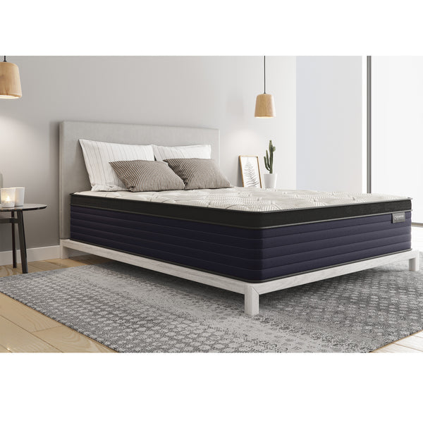 Diamond Cleo Cool Copper ulta supportive, pressure relief Memory Foam Hybrid with luxurious Euro-Top 14' - Firm Feel (Twin), Greenguard Gold Certified, Made in the USA, White Label Ready