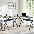 L-Shaped Computer Desk – 3-in-1 Adjustable Workstation
