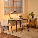 Modern Marble-Effect Dining Table - 120CM/150CM