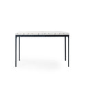 Modern Marble-Effect Dining Table - 120CM/150CM