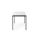 Modern Marble-Effect Dining Table - 120CM/150CM