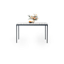 Modern Marble-Effect Dining Table - 120CM/150CM
