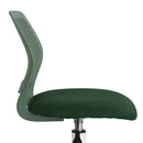 Ergonomic Task Chair with 360° Swivel and Adjustable Height – Green Mesh