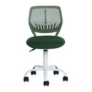 Ergonomic Task Chair with 360° Swivel and Adjustable Height – Green Mesh