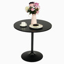 Modern Round Dining Table – Tulip-Style Pedestal Table, Available in Black & White (31.5")