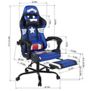 Gaming Chair - Captain America-Inspired Design