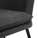 Modern Velvet Accent Chair – Stylish and Comfortable Seating, Beige/Dark Grey/ Pink