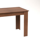43.3" Modern Dining Table with Open Storage