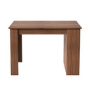 43.3" Modern Dining Table with Open Storage