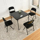 Set of 4 Black Folding Chair - Sturdy and Convenient for Any Space