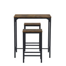 Rustic 3-Piece High Dining Set