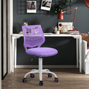 Favors Purple Adjustable Office Chair - Stylish and Comfortable Desk Chair