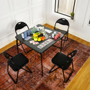 Black Folding Table