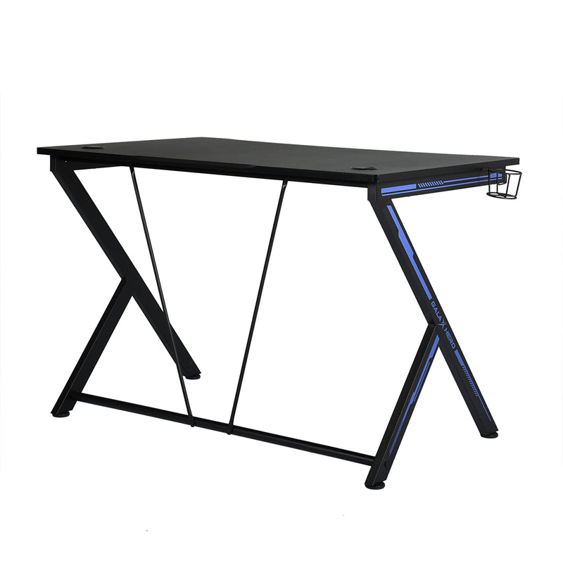45.3" Metal Frame Gaming Desk with Storage – Ultimate Setup for Gamers