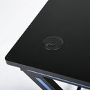 45.3" Metal Frame Gaming Desk with Storage – Ultimate Setup for Gamers