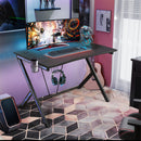 45.3" Metal Frame Gaming Desk with Storage – Ultimate Setup for Gamers