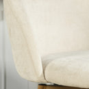 Set of 2 Modern Counter-Height Bar Stool – Biscuit Upholstery with Gold Metal Frame (250 lb Weight Capacity)