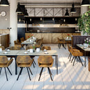 Modern Dining Table 120CM/150CM Length - Grey