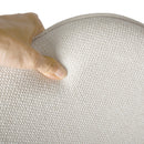 Modern 5-Piece Dining Set with Beige Upholstered Chairs