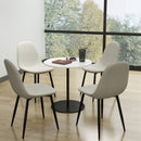 Charlton Lumos Beige Fabric Dining Chair – Stylish Comfort for Every Meal