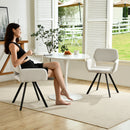 Modern Round Dining Table – Tulip-Style Pedestal Table, Available in Black & White (31.5")