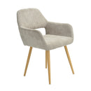 Cromwell Beige Upholstered Chair – Stylish Comfort for Any Space Set of 2