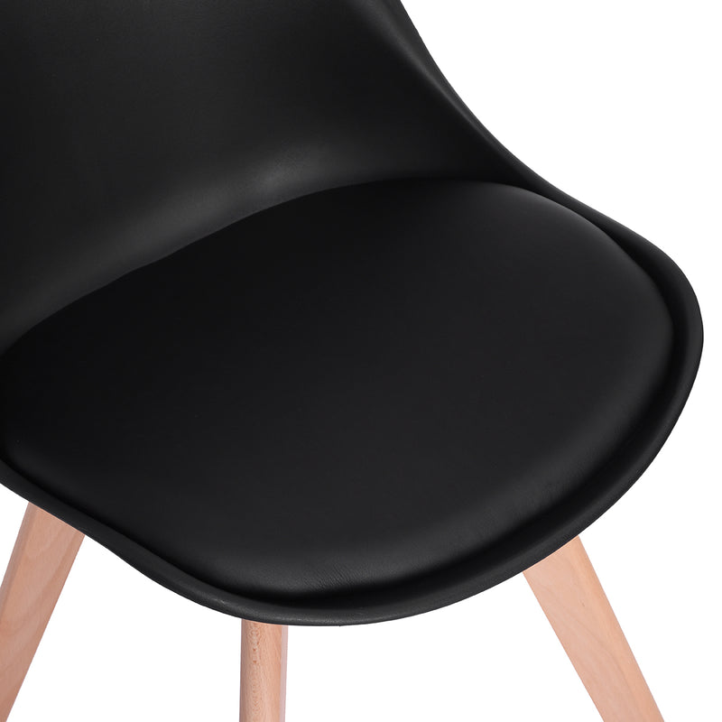 FRANKFURT 4-Piece Polyurethane Side Chair