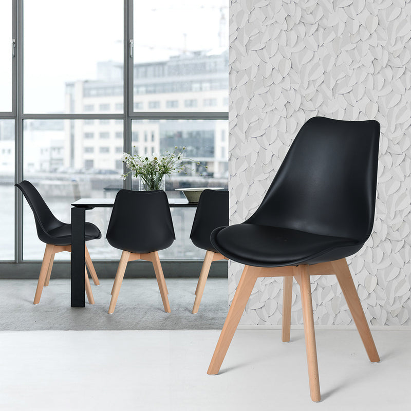 FRANKFURT 4-Piece Polyurethane Side Chair