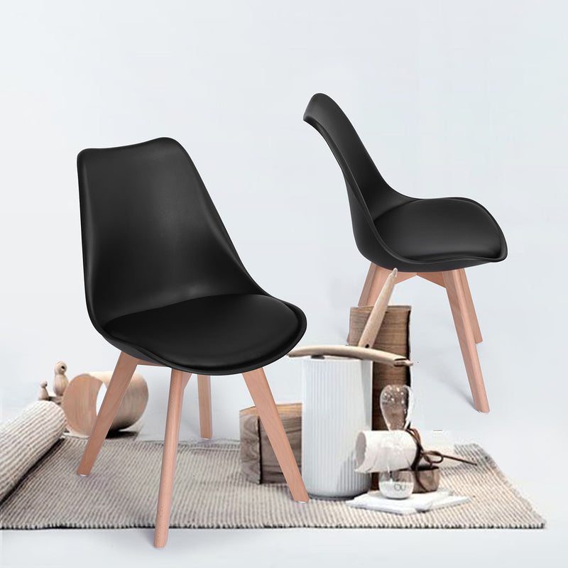 FRANKFURT 4-Piece Polyurethane Side Chair