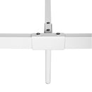 GOBERT Queen White Metal Bedstead