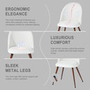 Modern 5-Piece Dining Set: One Table and Four Chairs