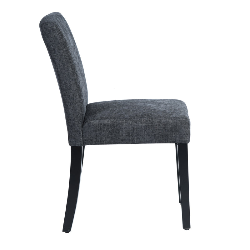 Upholstered Dining Chairs (Set of 2) – Available in Black and White