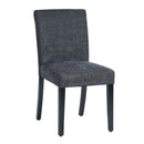 Upholstered Dining Chairs (Set of 2) – Available in Black and White