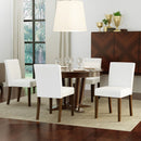 Upholstered Dining Chairs (Set of 2) – Available in Black and White